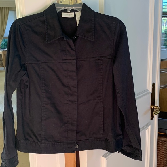 Liz Claiborne, pre worn, short cotton jacket - Picture 5 of 9